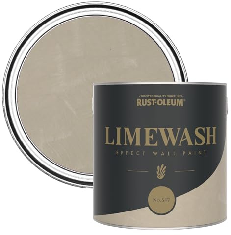 Rust-Oleum Beige Limewash Effect Wall Paint - No.547 2.5L