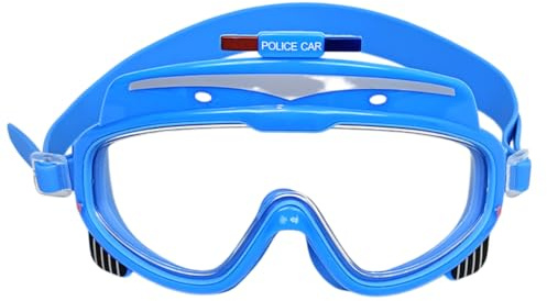 haetair Kids Swim Goggles - Cute Cartoon Design Waterproof Anti Fog Clear Vision Adjustable Swimming Goggles for Boys Girls Age 3 to 6