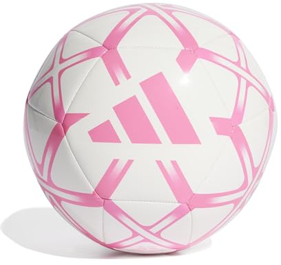 adidas Mixte Starlancer Club Ball, white/solar pink, 5