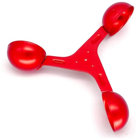 Ujjdwiurgh Anemometro Anemometro Uscita Velocità Anemometro Calcolatore di Velocità Del in Lega di Alluminio con Anemometro Tipo a Tre Tazze Facile da Usare