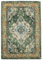 RugVista, Leia, Teppich, Mittelflor, 120 x 170 cm, Rechteckiger, Modern, Oeko-Tex Standard 100, Polypropylene, Flur, Schlafzimmer, Küche, Wohnzimmer, Grün, Mehrfarbig
