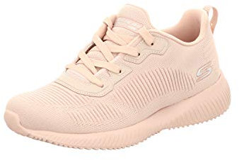 Skechers Women's Squad Tough Talk Sandal, Pink, 3.5 UK