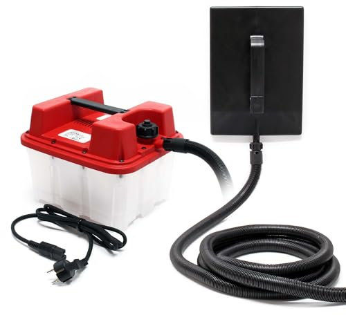 Decapante a vapor para papel pintado 2200W Depósito 4,5L Vapor 70min Desempapeladora Despegadora