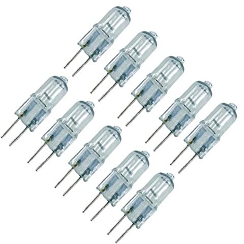Casiler 10 Unids Halógenos G4 Lámpara Bombillas 6v 20w Tipo Tipo Claro Halógeno Insertado Perlas Lámpara Cálido Color Brillo L
