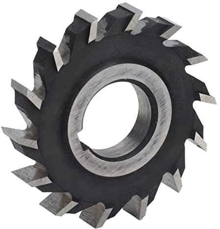 Fafeicy Fresa Frontale 63 Mm / 2,5 Pollici, Fresa Frontale a 14 Denti, Disco per Acciaieria Ad Alta Velocità per Lavorazione Piana, Fresa