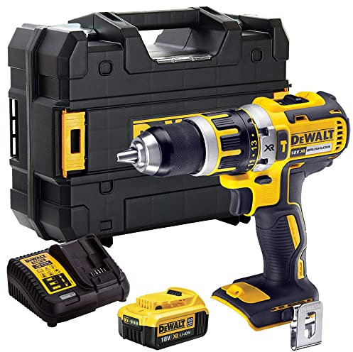 DeWalt DCD795N 18V Brushless Combi Drill with 1 x 4.0Ah Battery Charger & Case