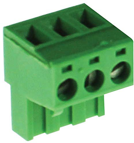 CTB9209/3 Klemmleiste, steckbar, 3 Pos, 12 AWG, steckbare Klemmenblöcke, 10 Stück