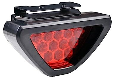 SIMONI RACING Stop Luce Posteriore Universale, LED Rossi - Fanale Posteriore per Auto, Terzo Stop, Luce di Arresto, antinebbia