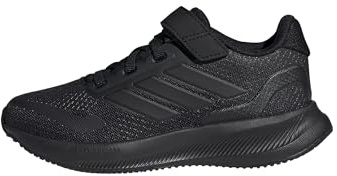 adidas Unisex Kids RUNFALCON 5 Shoes Kids, Core Black/Core Black/Core Black, 11 UK Child