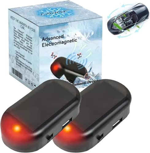 TBLMPNE Auto Enteiser Elektromagnetische molekulare Interferenz Frostschutzmittel Schneeräumungswerkzeug, Elektromagnetisches Antifrost, Mikrowellen Molekular Enteisung Instrument (2 Stück)