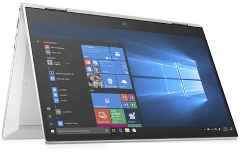 HP EliteBook x360 830 G7, pantalla táctil 13,3 pulgadas, Intel Core i5 10310U, 512 GB SSD, 16 GB memoria, Windows 11 Pro, cámara web, portátil (reacondicionado)