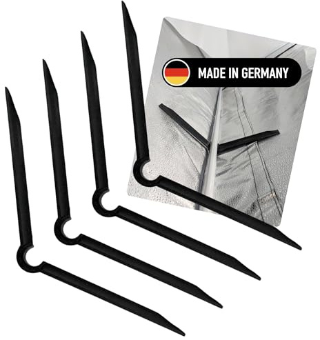 4 x Replacement Part for Grow Box Fixture Poles Space Booster Tent Cabinet Poles Attachment Accessories Grow Cabinet Suitable for Growbox Secret Jardin Growpro Homebox Diamond Box Schiller Box (16 mm)