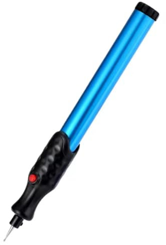 Koolenry Elektrischer Mikrogravur-Gravierer Kabelloser Präzisionsgravierer Gravierwerkzeug Elektrische Gravierwerkzeug Set Stiftgravur für DIY-Schmuckherstellung Metall Glas Leder