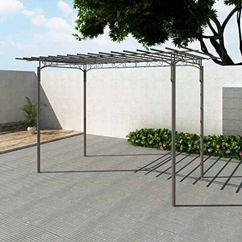 Mokuyary Arco da giardino decorazione per rose arco di nozze griglia di rose supporto tutor per piante rampicanti decorazione esterna