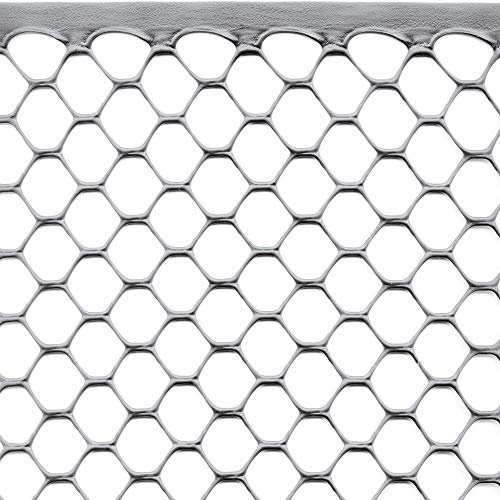 TENAX Malla de Plástico Exagon 0,50x5 m Plata, Malla Hexagonal de Protección para Balcones, Terrazas, Portones y Vallas