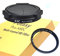 JJC Black LX100 Auto SELF-RETAINING Protective Lens Cap, Compatible with Panasonic Lumix LX100 LX100 II Leica D-LUX Typ 109 D-LUX 7, LX100II Mark II M2, D LUX 7 Lense Cap, 43mm MRC Nano MC UV Filter