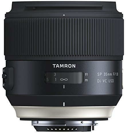 Tamron SP35mm F012N F/1.8 Di VC USD Nikon Objektiv (67mm Filtergewinde, fest) schwarz