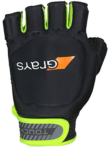 Grays Touch Left Handschuhe, Black/Fluo Yellow, Large