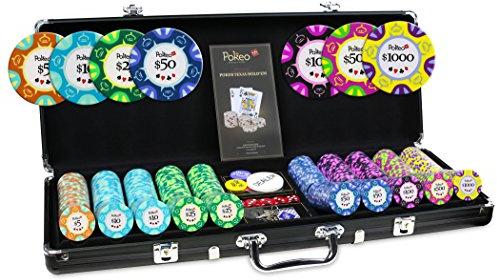 Valigia Pokeo Deluxe 500 gettoni