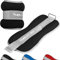 MOVIT® 2er Set Gewichtsmanschetten Neopren mit Reflektormaterial und Frottee-Einsatz Laufgewichte für Hand- und Fußgelenke 2x 2,0 kg schwarz