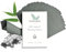 EcoFeminii Oil Control Blotting Sheets-100 pcs Natural Papers for Clear, Clean and Matte Skin-Added Charcoal for Absorbency-Removal of Facial Oil, Sebum & Grease (Medium 6cm x 9cm)