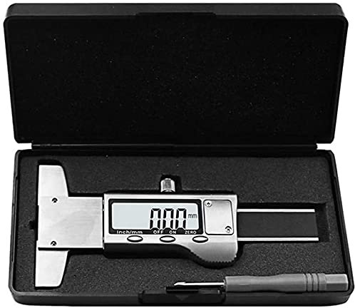 Auto 0-25,4 mm for pneumatico digitale pneumatico for pneumatico calittiere calibro misuratore del misuratore della profondità della profondità LCD Visualizza lo strumento del sistema di monitoraggio