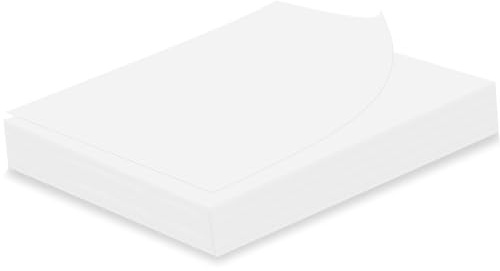 100-Pieces Replacement Nail Dust Collector Filter Paper, Compatible with Woput and Most Other Nail Dust Collectors for Nail Salon, Nail Spa, Home Use (White) 12.6 * 9.9 inches