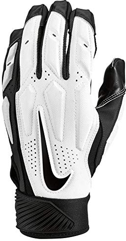 Nike Guanti da uomo D-Tack 6 Lineman (X-Large, bianco/nero)