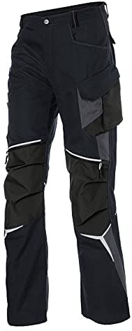 KÜBLER Workwear | KÜBLER BODYFORCE Arbeitshose Pro | schwarz/anthrazit | Größe 64