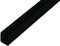 Alberts 498979 Profilé en U | Plastique noir | 1000 x 18 x 10 mm | Lot de 11