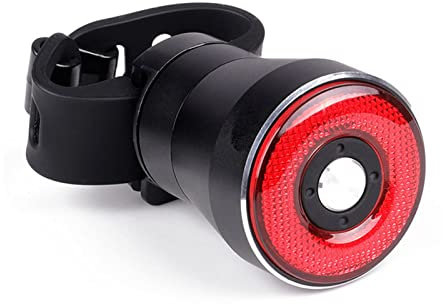 Chesoon Luz Trasera Inteligente para Bicicleta Diseño Impermeable Sensor de Freno con Modos de luz multifuncionales Batería Recargable Luz Nocturna de Larga Distancia