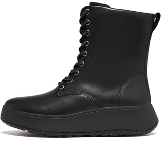 Fitflop Botines de Piel F-Mode Negro