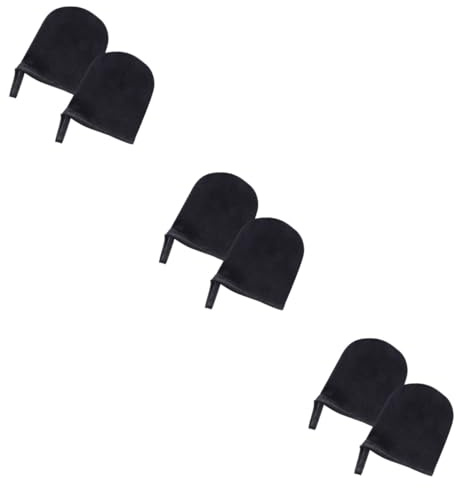 POPETPOP 6pcs Self Tanning Mitt Applicator Streak Tanner Spray Mousse Lotions Exfoliator Glove for Sunless Tanning Mitt for Self Tanner Application Back