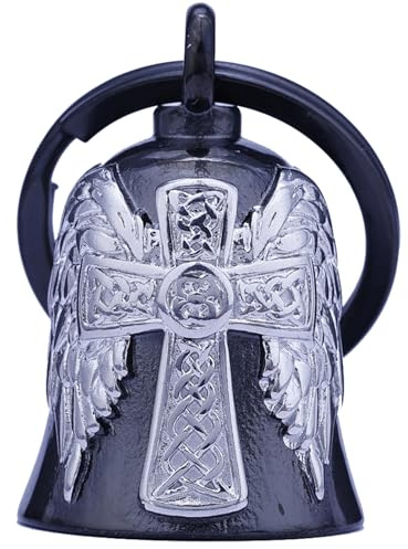 Motorcycle Men Bells - Motorcycle Angel Bell for Men Women,Bell Biker Accessory,Guard Riding Safety