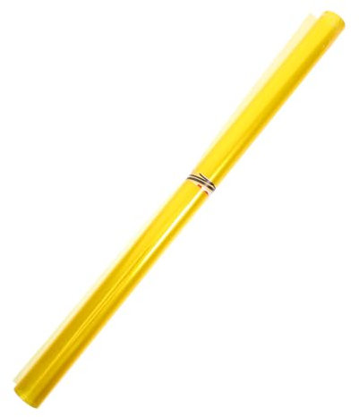 CHILDWEET Autoaufkleber 40 x 60 cm Scheinwerferaufkleber gelb Nebelscheinwerfer-Aufkleber dehnbar hitzebeständig wasserfest kein vollständiger Schutz für den Scheinwerfer