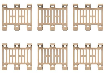 Heblumin Hunde Tracker Clip Gummiklammern Kompatibel mit XL GPS Tracker für Hunde - Packung mit 6 (XL)