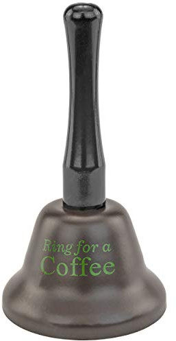 Fairly Odd Novelties Ring for Coffee Novelty Handbell