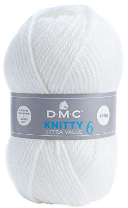 DMC - Knitty 6 - Pelote de 100 gr | Très belle qualité, agréable à tricoter