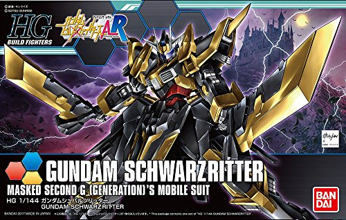 Gundam - Model Kit - HGBF Gundam Schwarzritter 1/144