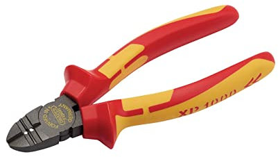 Draper 94637 XP1000 VDE Side Cutter/Stripper, 160mm, Red and Yellow, One Size