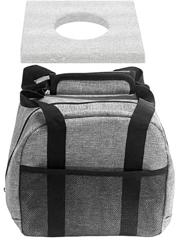 LINGJIONG Bowling Tasche Einzelball Bowlingbag Mit Gepolstertem Ballhalter, Leichte Bowling-Tasche Mit Tragegriffen, Langlebig Wasserdicht, Bowling Sporttasche Für Damen Herren