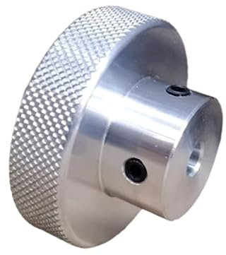 CHANCS Aluminum Alloy Handwheel Adjustment Knobs 60mm OD 14mm Bore Hand Wheel Handwheel for Milling Machine Lathe