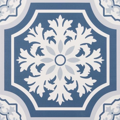 Peel and Stick Floor Tiles Self Adhesive, Vinyl Flooring for Bathroom Kitchen Living Room, Waterproof PVC Stick on Floor Tiles Easy to Use 30x30cm 20pcs