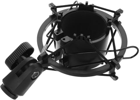 VICASKY Shock Mount Microphone Metal Rack for Recording Live Performances Mic Holder Condenser Microphone Clip Stand for Podcast Equipment