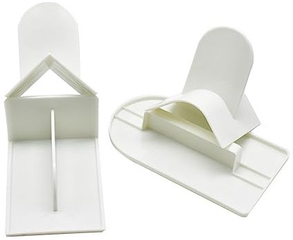 PRETYZOOM 4piezas Alisadores Fondant Decoración De Pasteles Espátulas Superficies Esquinas Codo Recto Lavavajillas