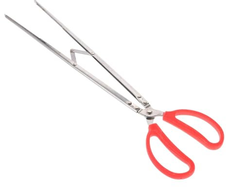 GLEAVI Agarrador de Troncos Inoxidable Fogatas Pinzas y Camping Herramienta de Chimenea Resistente y Duradera