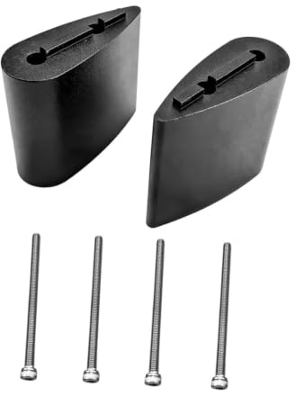 Slyzjdl Juego de Elevadores de Manillar para Triatlón, de ángulo Ajustable, Accesorios Profesionales, 40mm
