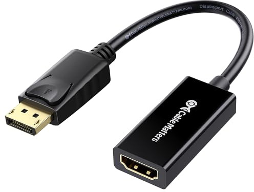 Cable Matters 4K DisplayPort to HDMI Adapter (4K DP to HDMI Adapter)