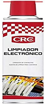 Crc 33010-ES 33010-ES-PULITORE Pulitore contatti elettrici 250 ml, Nero, Grande, 250