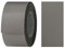 haggiy Kantenumleimer aus Melamin mit Schmelzkleber, 40 mm x 5 m | Umleimer zum Aufbügeln f. Regalbretter & Platten | Kantenband - Dekor: Anthrazit